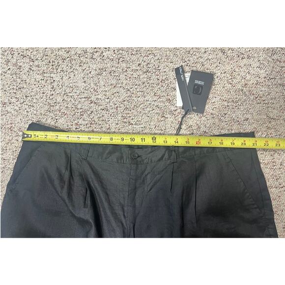 Godbody Collection 100% Linen Black Pants Lightweight Casual Minimalist 2XL - Picture 5 of 11